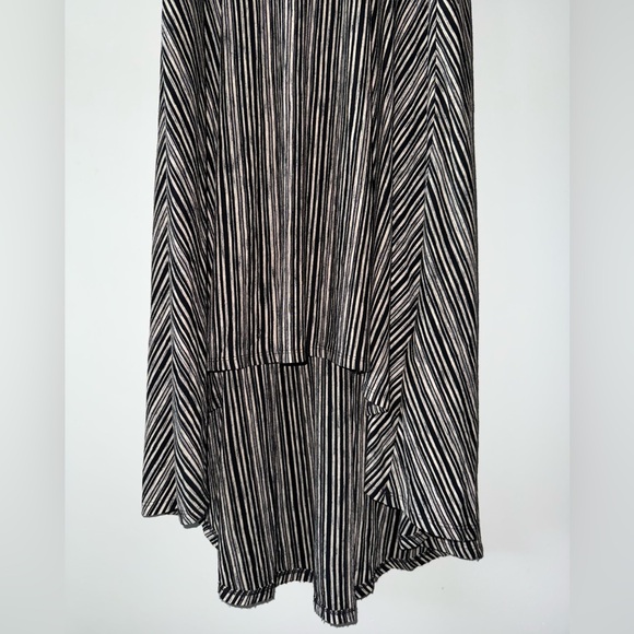 Maeve Anthropologie Hi-Low Salsola Summer Striped Dress Size Medium - Picture 7 of 12
